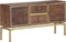 vidaXL - Dressoir - 120x29x60 - cm - massief - mangohout