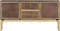 vidaXL - Dressoir - 120x29x60 - cm - massief - mangohout