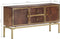 vidaXL - Dressoir - 120x29x60 - cm - massief - mangohout