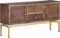 vidaXL - Dressoir - 120x29x60 - cm - massief - mangohout