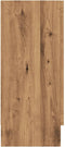 vidaXL - Dressoir - 120x30,5x70 - cm - bewerkt - hout - artisanaal - eikenkleurig