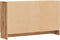 vidaXL - Dressoir - 120x30,5x70 - cm - bewerkt - hout - artisanaal - eikenkleurig