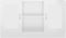 vidaXL - Dressoir - 120x30,5x70 - cm - bewerkt - hout - hoogglans - wit