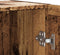 vidaXL - Dressoir - 120x30,5x70 - cm - bewerkt - hout - oud - houtkleurig