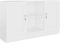 vidaXL - Dressoir - 120x30,5x70 - cm - bewerkt - hout - wit