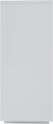 vidaXL - Dressoir - 120x30x75 - cm - bewerkt - hout - hoogglans - wit