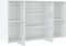 vidaXL - Dressoir - 120x30x75 - cm - bewerkt - hout - hoogglans - wit