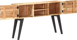 vidaXL - Dressoir - 120x30x75 - cm - massief - acaciahout