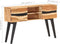 vidaXL - Dressoir - 120x30x75 - cm - massief - acaciahout