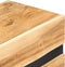 vidaXL - Dressoir - 120x30x75 - cm - massief - acaciahout