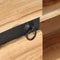 vidaXL - Dressoir - 120x30x75 - cm - massief - acaciahout