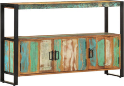 vidaXL - Dressoir - 120x30x75 - cm - massief - gerecycled - hout