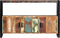 vidaXL - Dressoir - 120x30x75 - cm - massief - gerecycled - hout