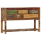 vidaXL - Dressoir - 120x30x75 - cm - massief - gerecycled - hout