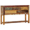 vidaXL - Dressoir - 120x30x75 - cm - massief - gerecycled - hout
