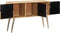 vidaXL - Dressoir - 120x30x75 - cm - massief - mangohout