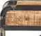 vidaXL - Dressoir - 120x30x75 - cm - massief - mangohout