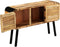 vidaXL - Dressoir - 120x30x76 - cm - massief - mangohout