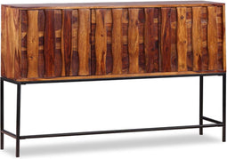 vidaXL - Dressoir - 120x30x80 - cm - massief - sheeshamhout