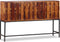 vidaXL - Dressoir - 120x30x80 - cm - massief - sheeshamhout