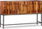 vidaXL - Dressoir - 120x30x80 - cm - massief - sheeshamhout