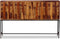 vidaXL - Dressoir - 120x30x80 - cm - massief - sheeshamhout