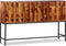 vidaXL - Dressoir - 120x30x80 - cm - massief - sheeshamhout