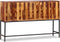 vidaXL - Dressoir - 120x30x80 - cm - massief - sheeshamhout