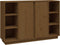 vidaXL - Dressoir - 120x35x80 - cm - massief - grenenhout - honingbruin
