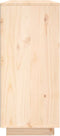 vidaXL - Dressoir - 120x35x80 - cm - massief - grenenhout