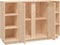 vidaXL - Dressoir - 120x35x80 - cm - massief - grenenhout