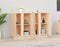 vidaXL - Dressoir - 120x35x80 - cm - massief - grenenhout