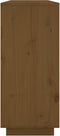 vidaXL - Dressoir - 120x35x80 - cm - massief - grenenhout - honingbruin