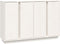 vidaXL - Dressoir - 120x35x80 - cm - massief - grenenhout - wit
