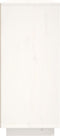 vidaXL - Dressoir - 120x35x80 - cm - massief - grenenhout - wit