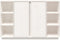 vidaXL - Dressoir - 120x35x80 - cm - massief - grenenhout - wit