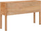 vidaXL - Dressoir - 125x30x75 - cm - massief - teakhout