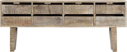 vidaXL - Dressoir - 140x30x60 - cm - massief - mangohout