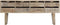 vidaXL - Dressoir - 140x30x60 - cm - massief - mangohout