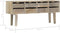 vidaXL - Dressoir - 140x30x60 - cm - massief - mangohout