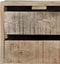 vidaXL - Dressoir - 140x30x60 - cm - massief - mangohout