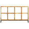 vidaXL - Dressoir - 160x25x95 - cm - massief - mangohout