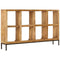 vidaXL - Dressoir - 160x25x95 - cm - massief - mangohout