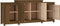 vidaXL - Dressoir - 164x37x68 - cm - massief - grenenhout - honingbruin