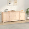 vidaXL - Dressoir - 164x37x68 - cm - massief - grenenhout