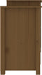 vidaXL - Dressoir - 164x37x68 - cm - massief - grenenhout - honingbruin