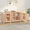 vidaXL - Dressoir - 164x37x68 - cm - massief - grenenhout