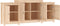 vidaXL - Dressoir - 164x37x68 - cm - massief - grenenhout