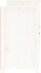 vidaXL - Dressoir - 164x37x68 - cm - massief - grenenhout - wit