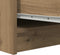 vidaXL - Dressoir - 29,5x34x76 - cm - bewerkt - hout - artisanaal - eikenkleur